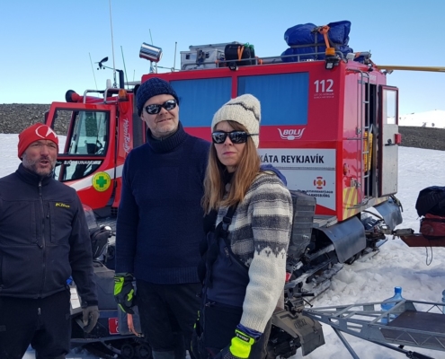 Vilhjálmur Kjartansson, Bergur Hermanns Bergsson og Hrafnhildur Hannesdóttir